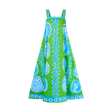 COMMERCIA MAXI DRESS-GREEN AQUA