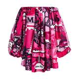 2025 BREAST CANCER OFF SHOULDER DRESS