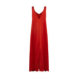 THE PARELLI MAXI DRESS- RED