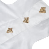 THE ALIGER STRAPLESS DRESS-IVORY