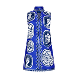 THE COMMERCIA MINI TUNIC DRESS-ROYAL