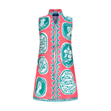 COMMERCIA MINI TUNIC DRESS-CORAL KELLY