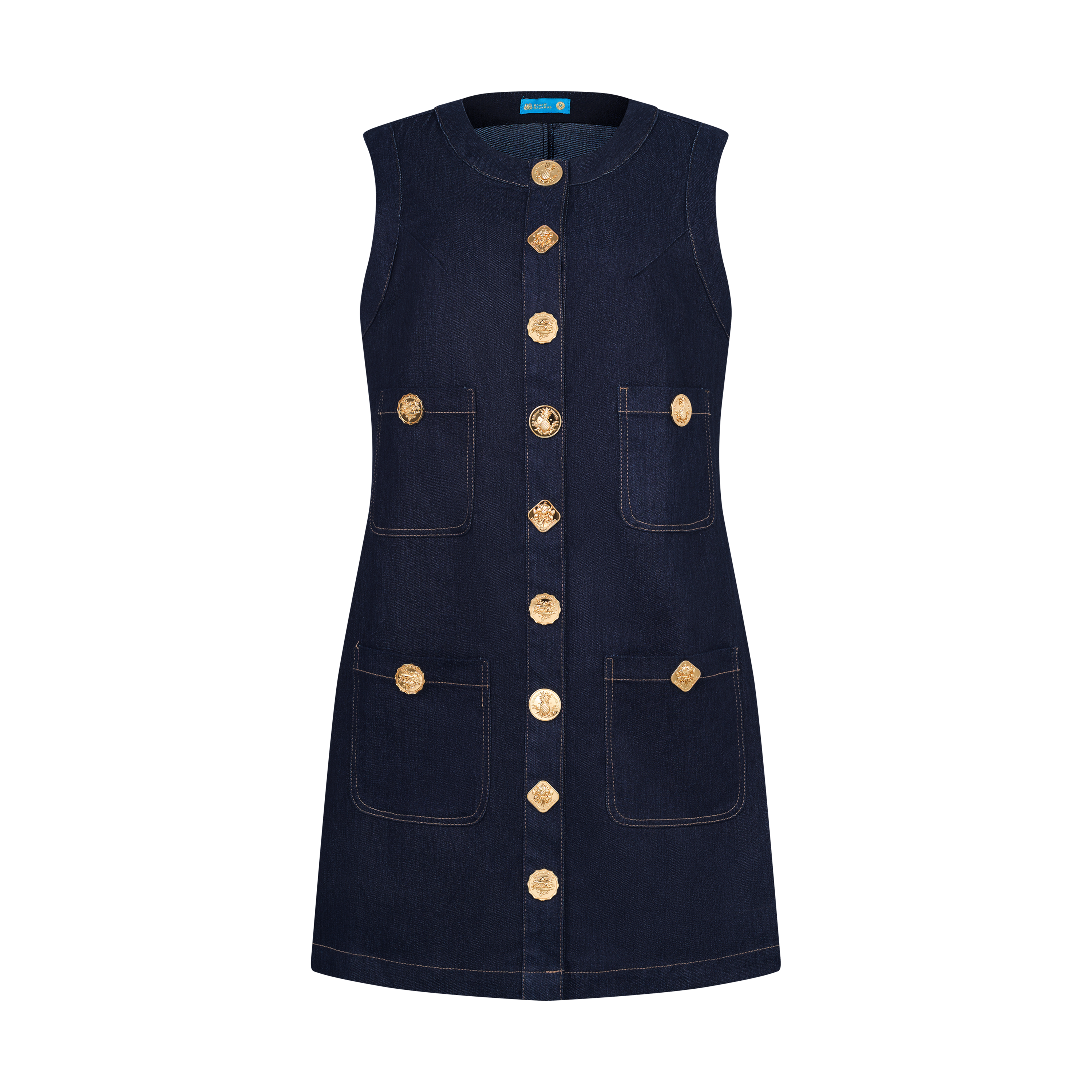 THE DENIM MINI DRESS