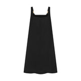 THE STROMBUS SHIFT DRESS-BLACK