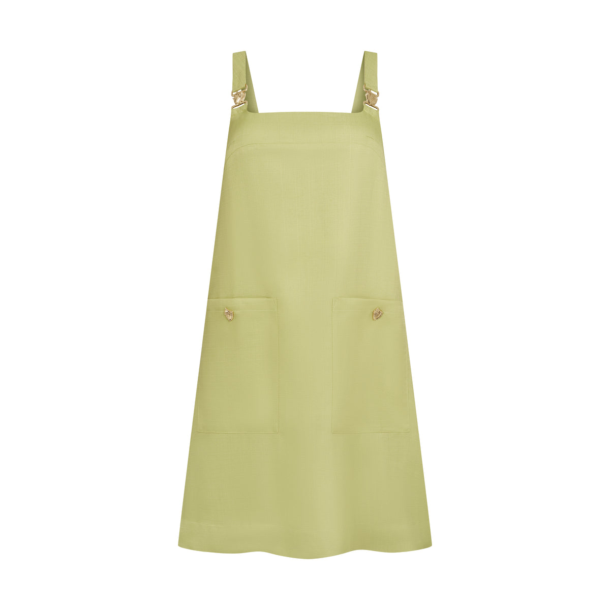 THE STROMBUS SHIFT DRESS-SAGE