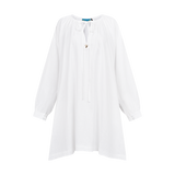 THE STROMBUS TUNIC-WHITE