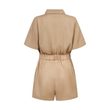 THE STROMBUS ROMPER-KHAKI