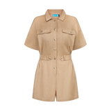 THE STROMBUS ROMPER-KHAKI