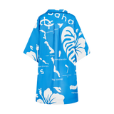 ARCHIPELAGO TUNIC DRESS-BLUE