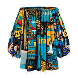 2025 INDEPENDENCE OFF SHOULDER DRESS-BLACK