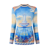 THE GRAND MARINE MESH TOP
