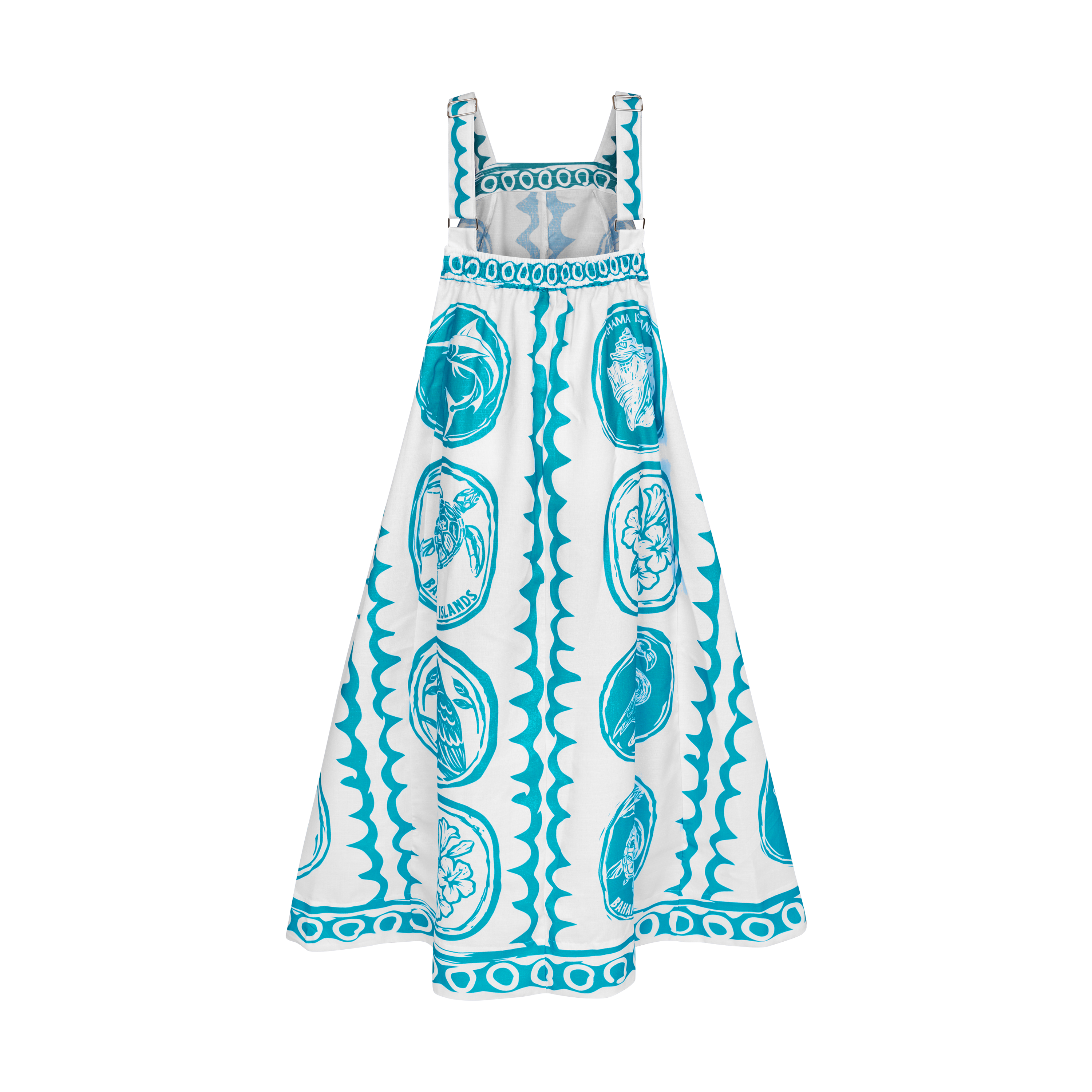 THE COMMERCIA MAXI DRESS-WHITE