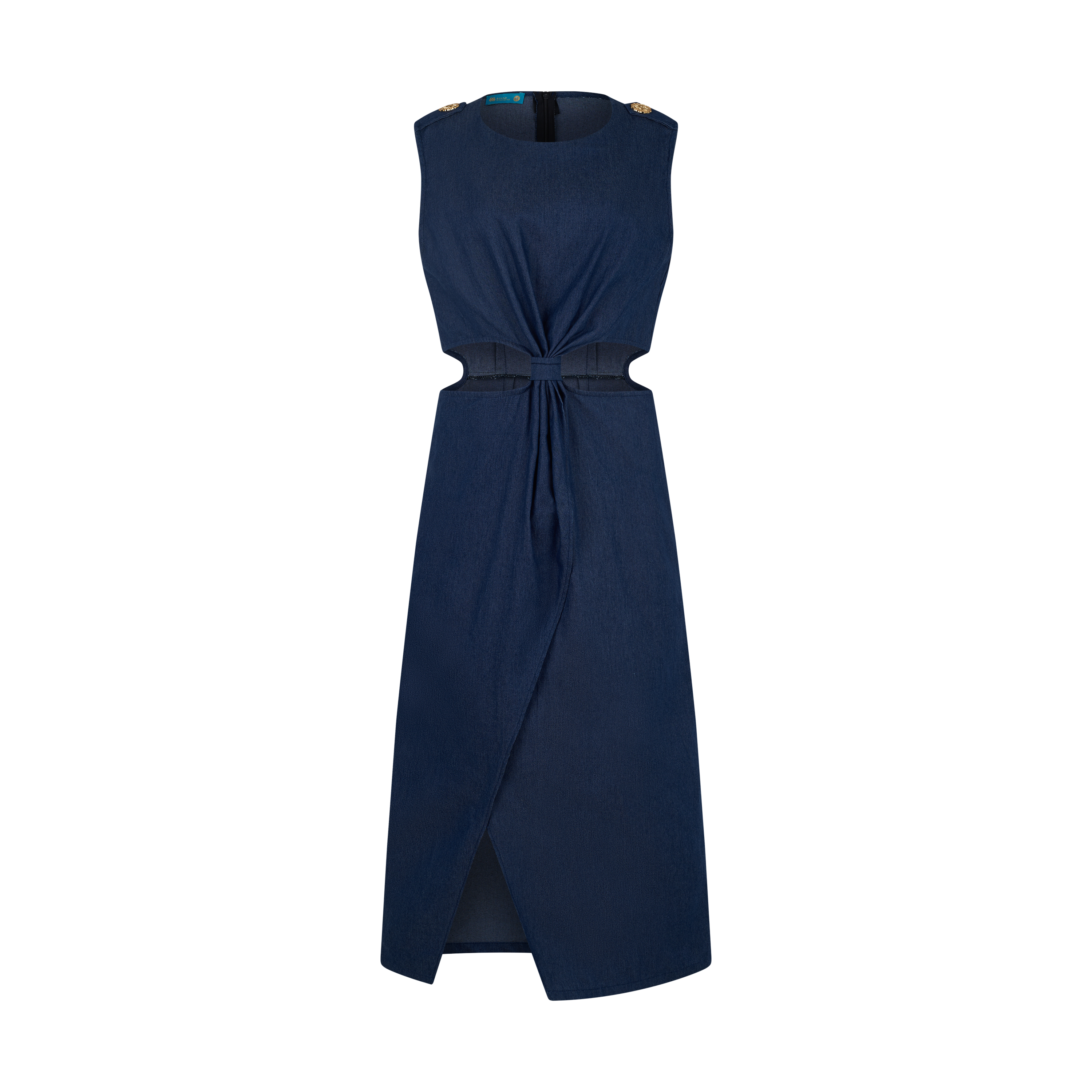 THE DENIM KNOT DRESS