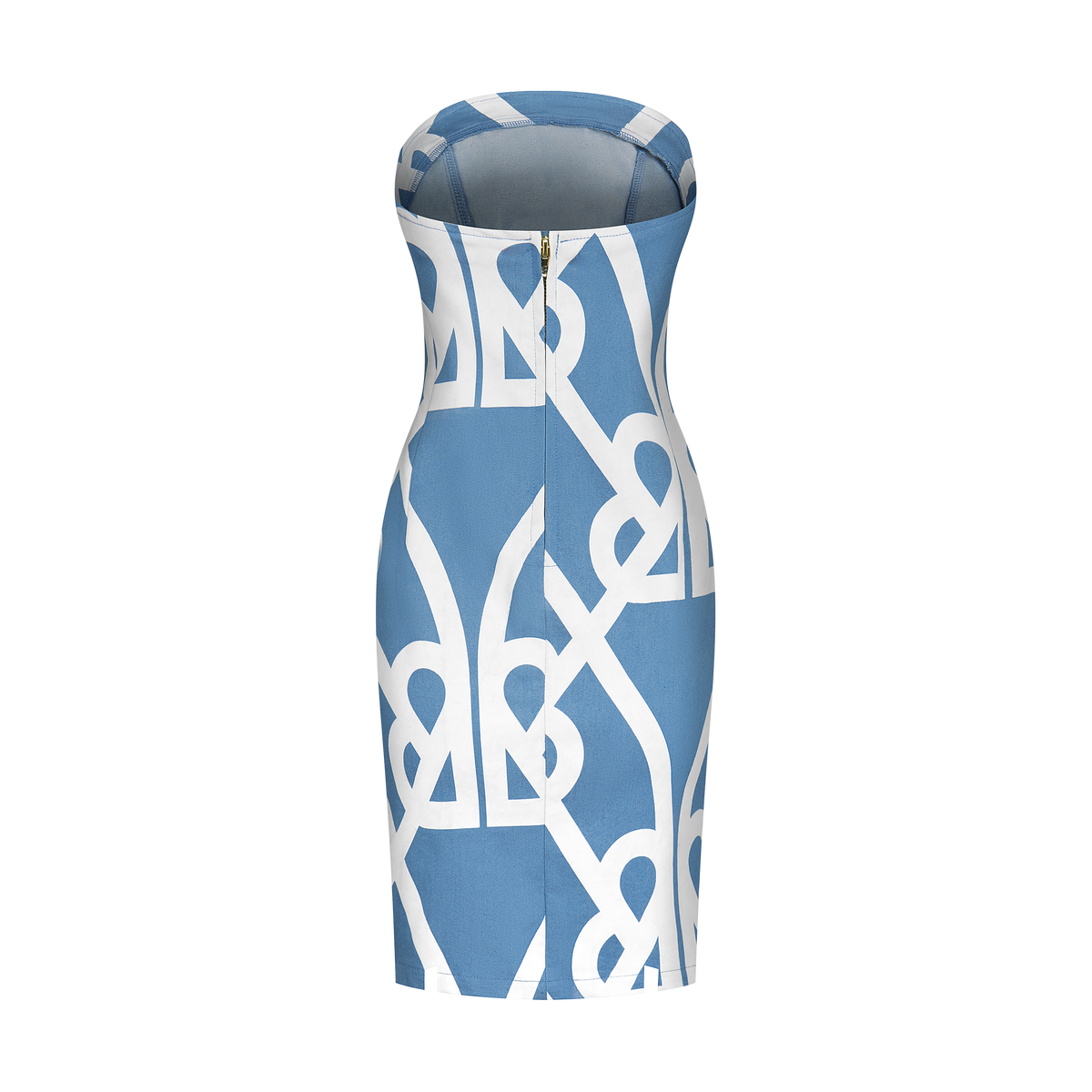 DENOGRAM TUBE DRESS
