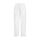 THE AVO CARGO PANTS-WHITE