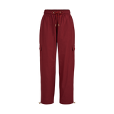 THE AVO CARGO PANTS-BURGUNDY