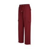 THE AVO CARGO PANTS-BURGUNDY