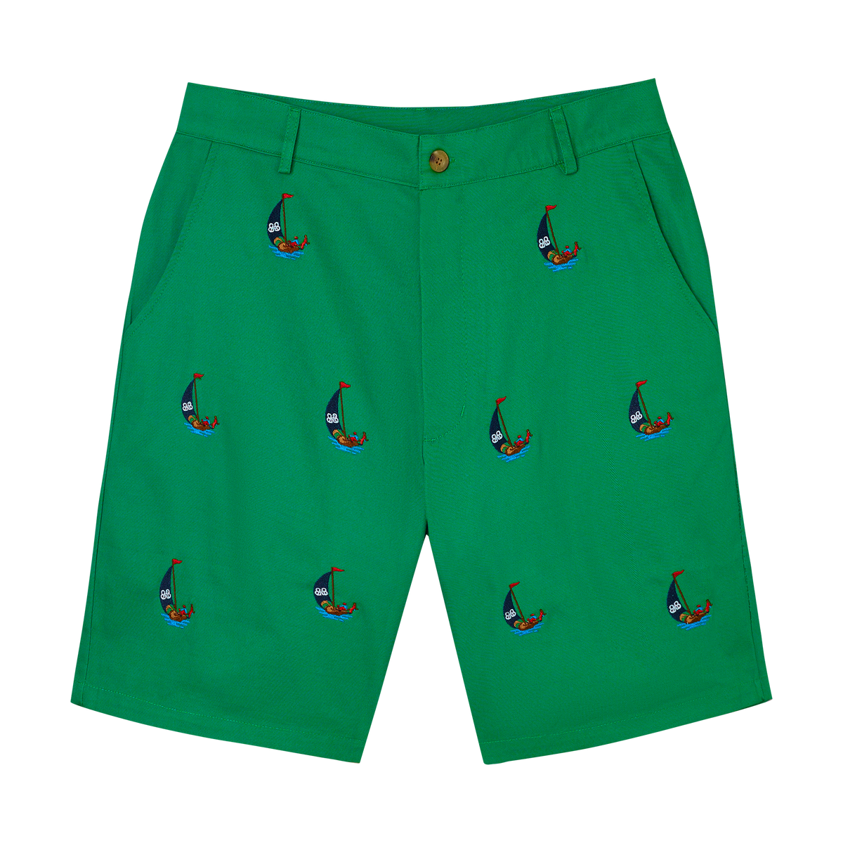 STAPLE CHINO SHORTS-GREEN