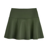 THE MEDALLION SKIRT-GREEN