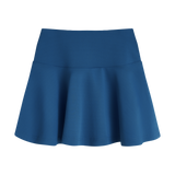 THE MEDALLION SKIRT-BLUE