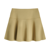 THE MEDALLION SKIRT-TAN