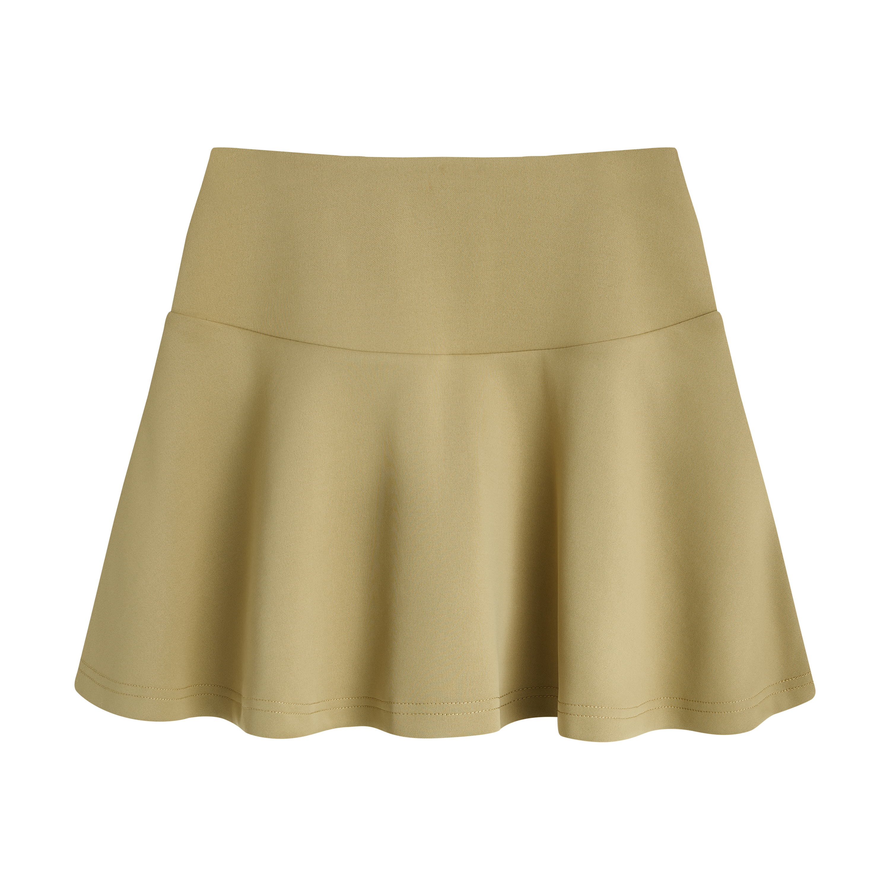 THE MEDALLION SKIRT-TAN