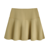 THE MEDALLION SKIRT-TAN