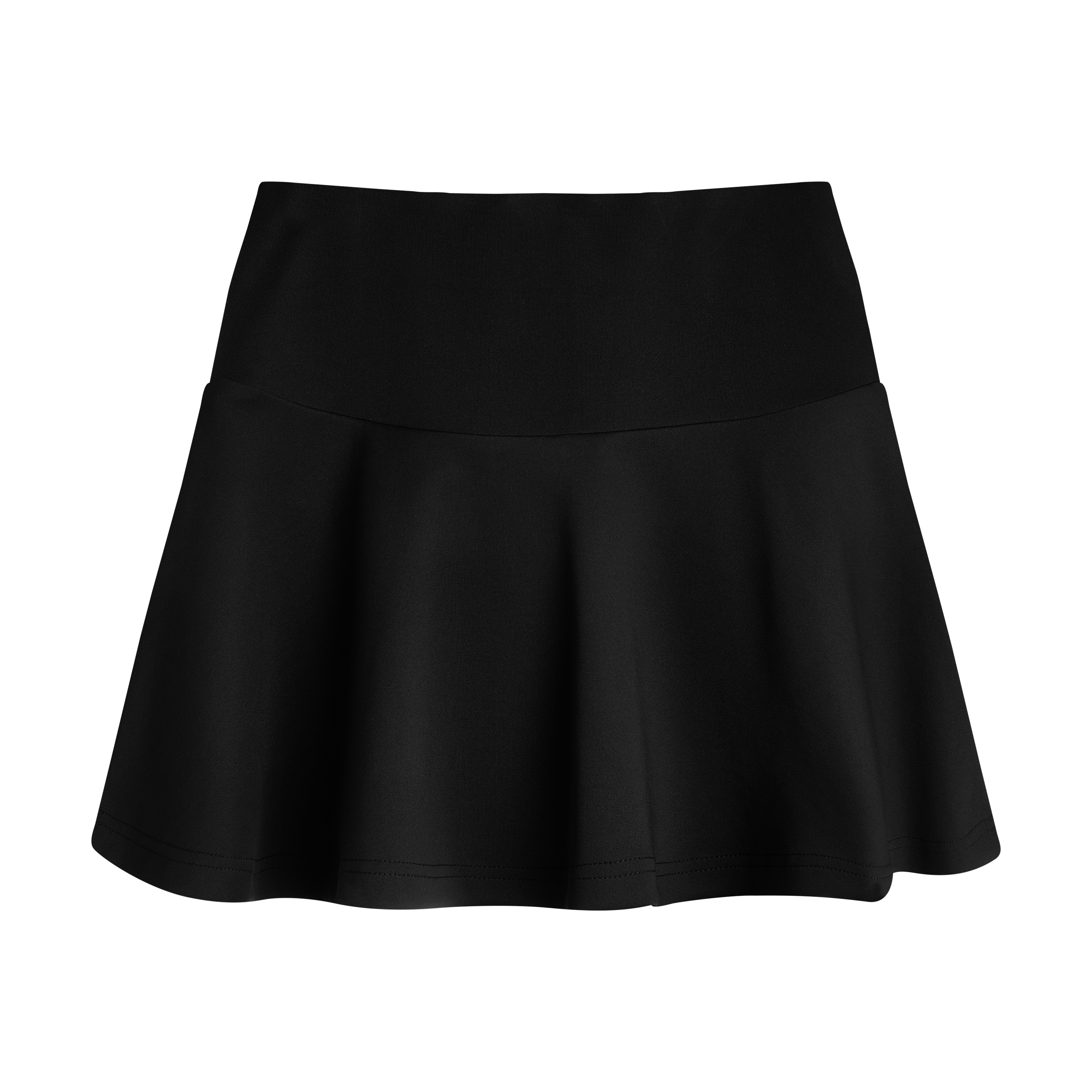 THE MEDALLION SKIRT-BLACK