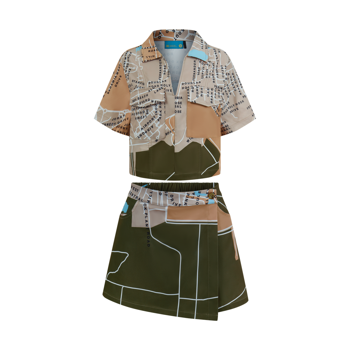 STREET SAFARI SKORT SET