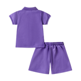 BOYS STAPLE POLO SET-IRIS