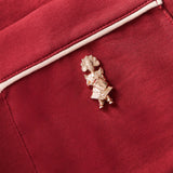 Men’s Holiday Pajamas-Burgundy