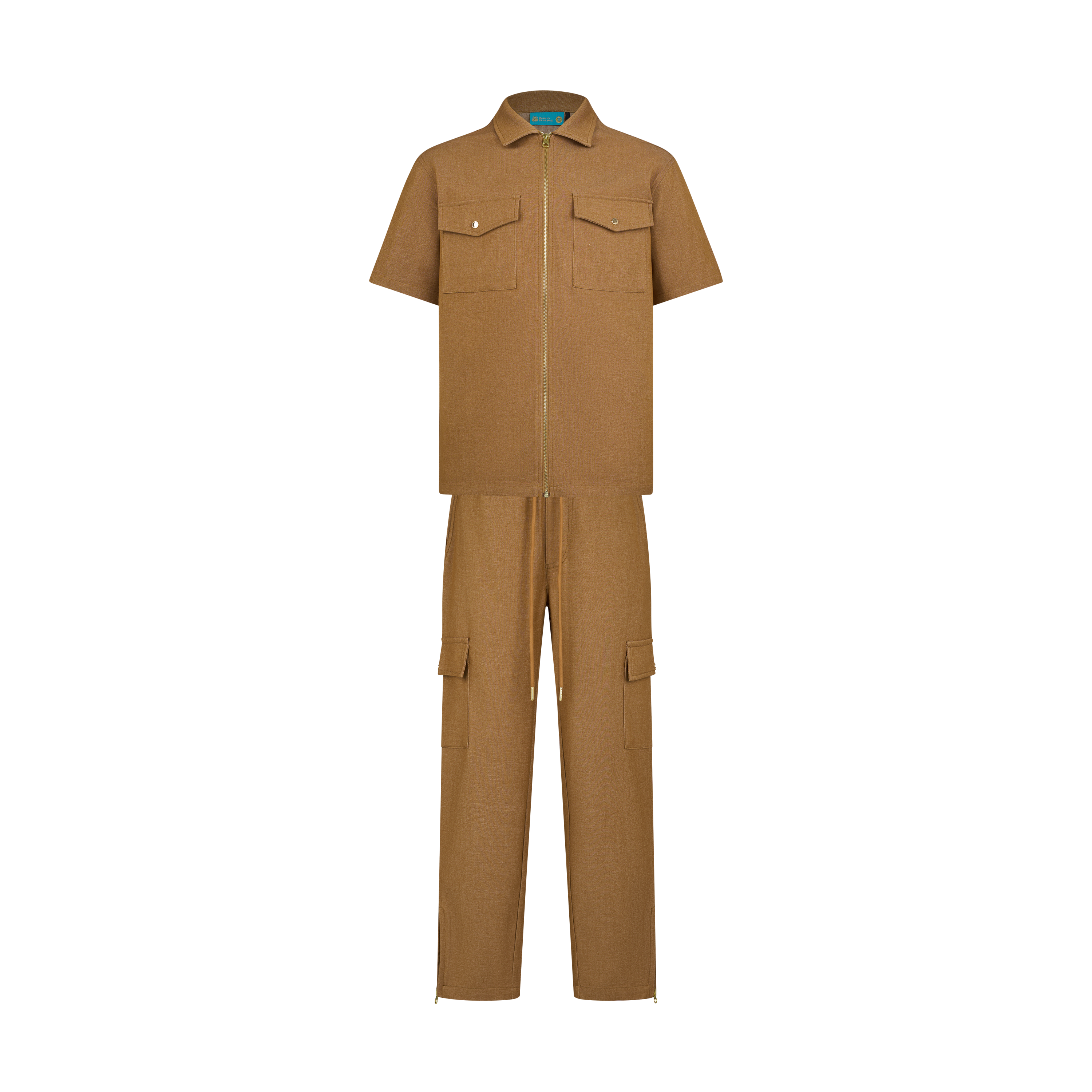 THE AVO CHAMBRAY SET- RUST