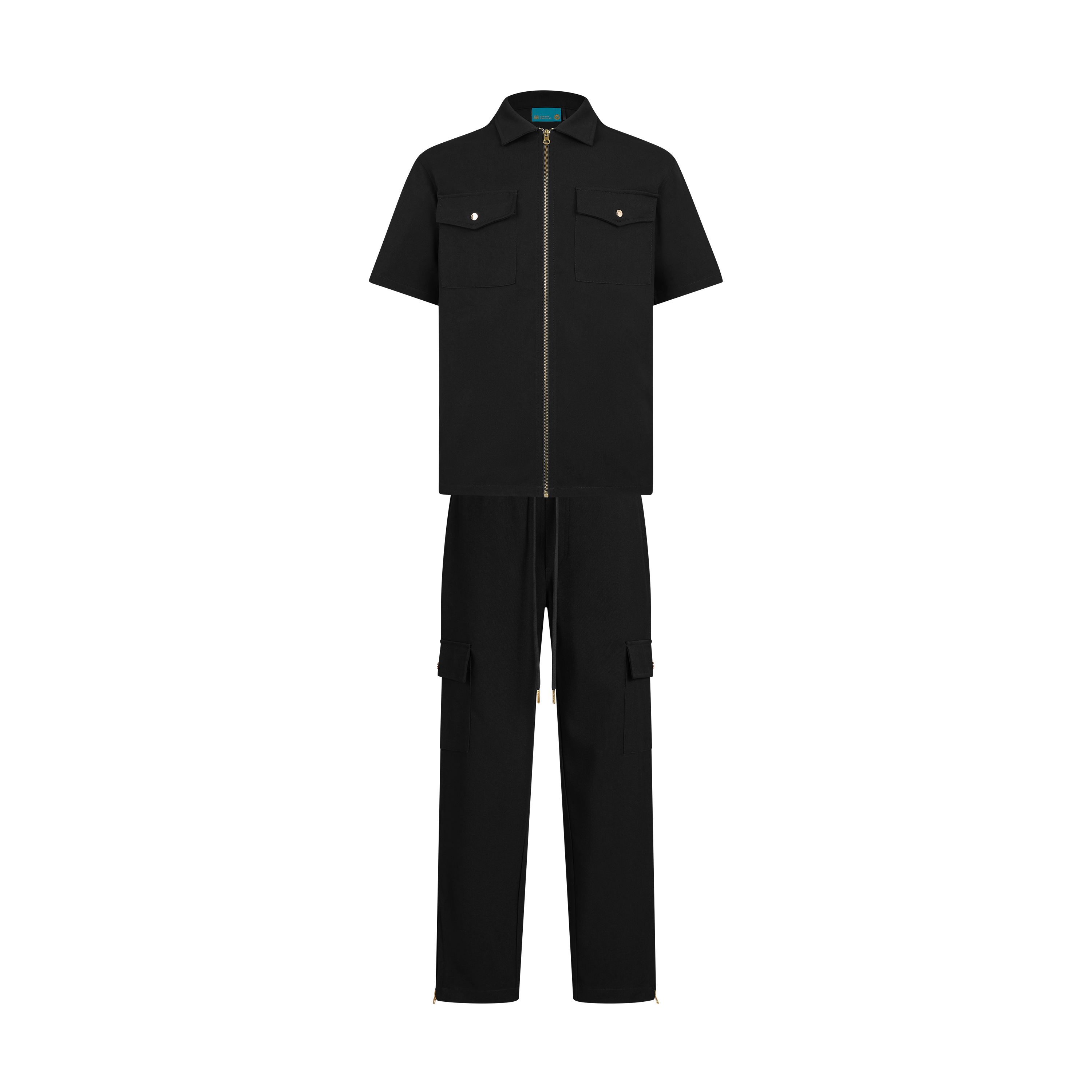 THE AVO CHAMBRAY SET- BLACK