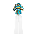 2025 INDEPENDENCE BLOUSE SET-WHITE