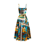 2025 INDEPENDENCE TIERED SKIRT SET-WHITE