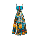 2025 INDEPENDENCE TIERED SKIRT SET-WHITE