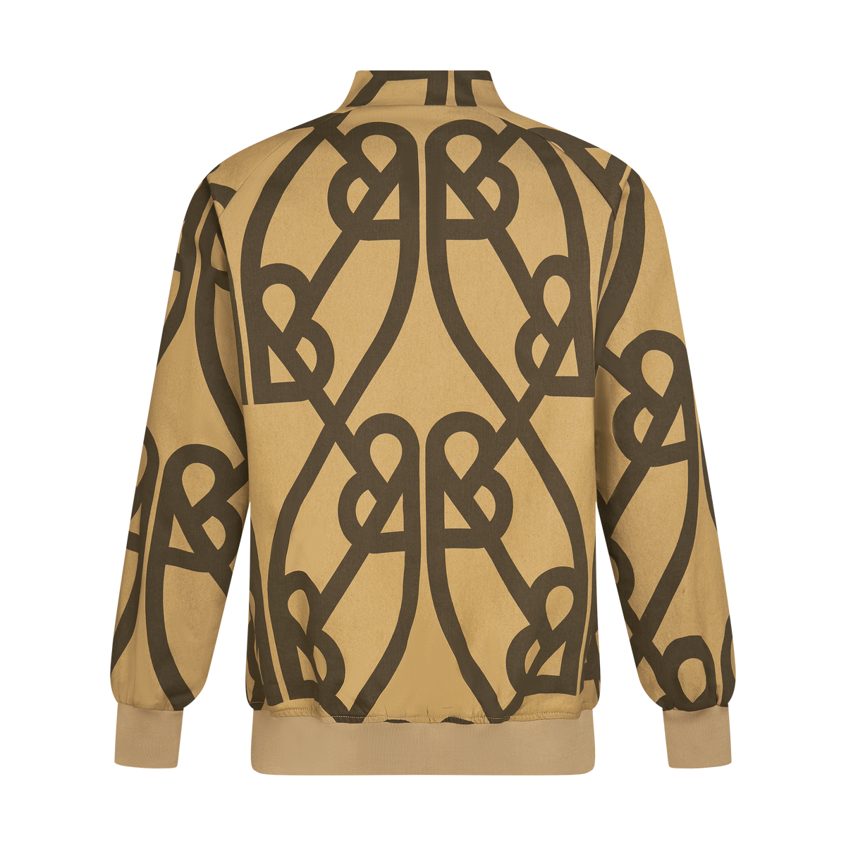 THE DENOGRAM TRACK JACKET-BROWN