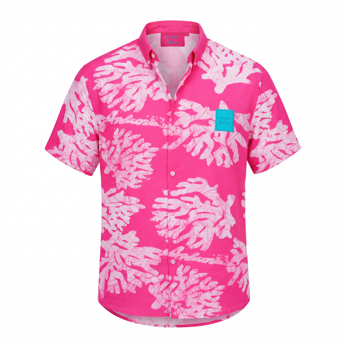 Androsia Button-Up — Pink