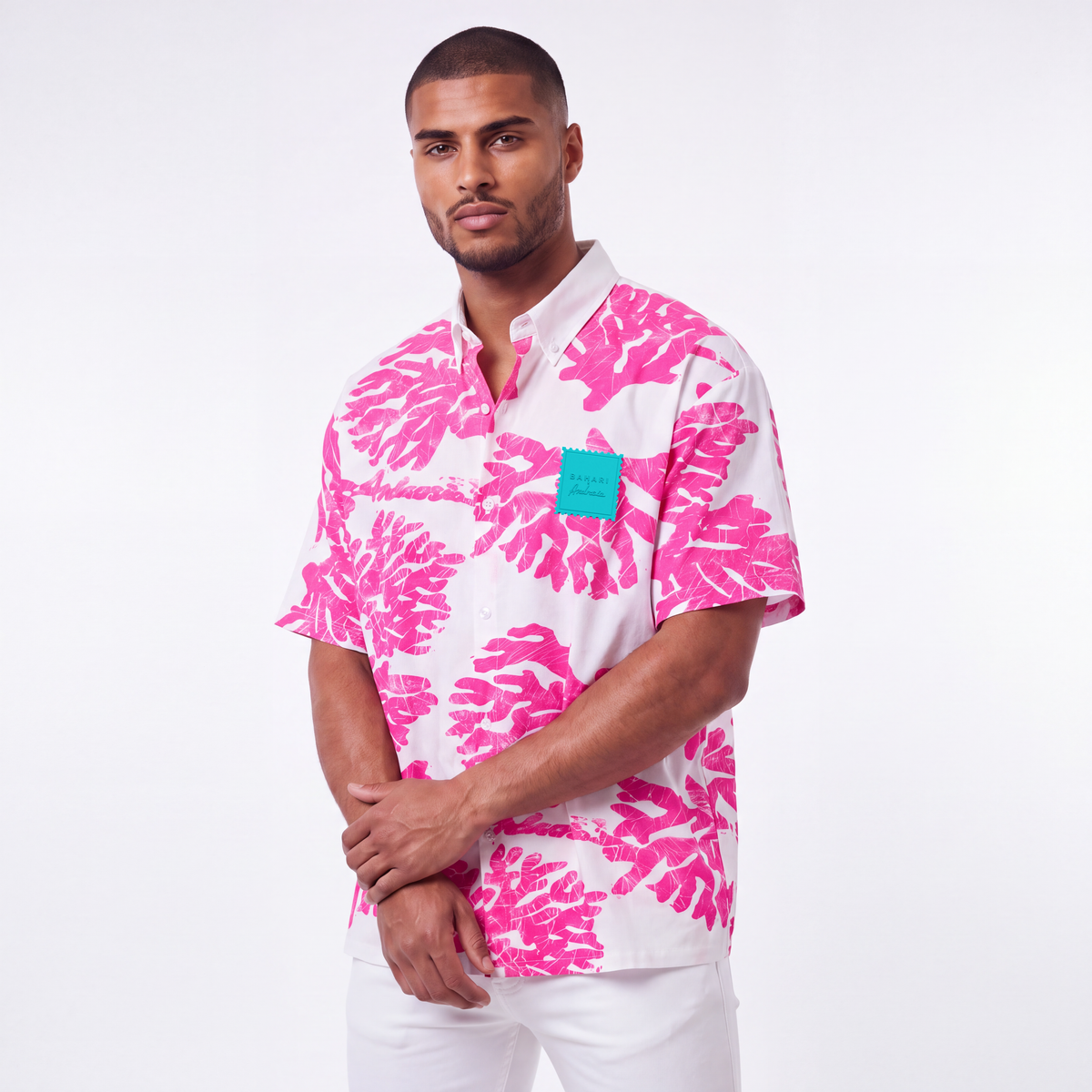 Androsia Button-Up — White