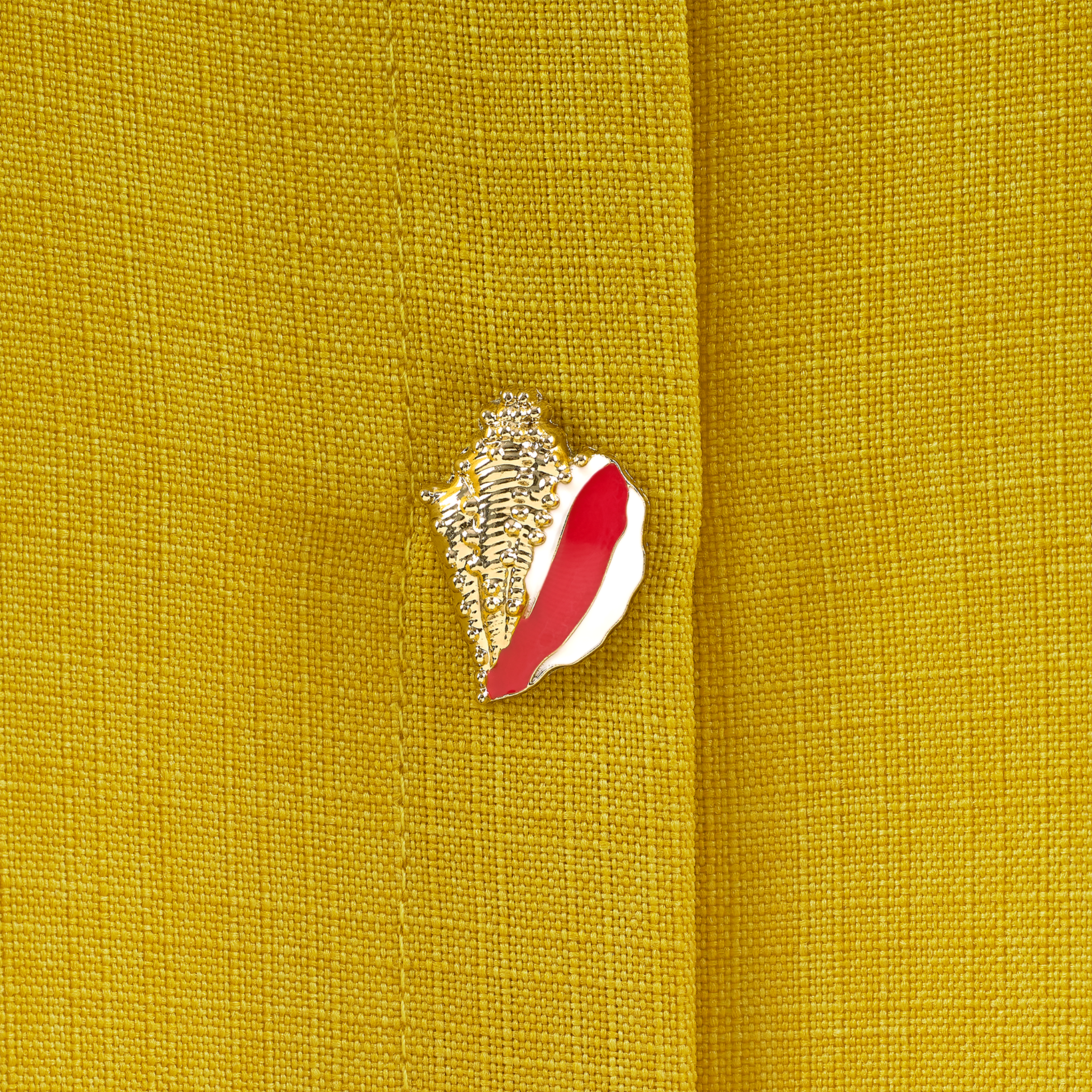 THE STROMBUS MAXI SHIRT DRESS-YELLOW