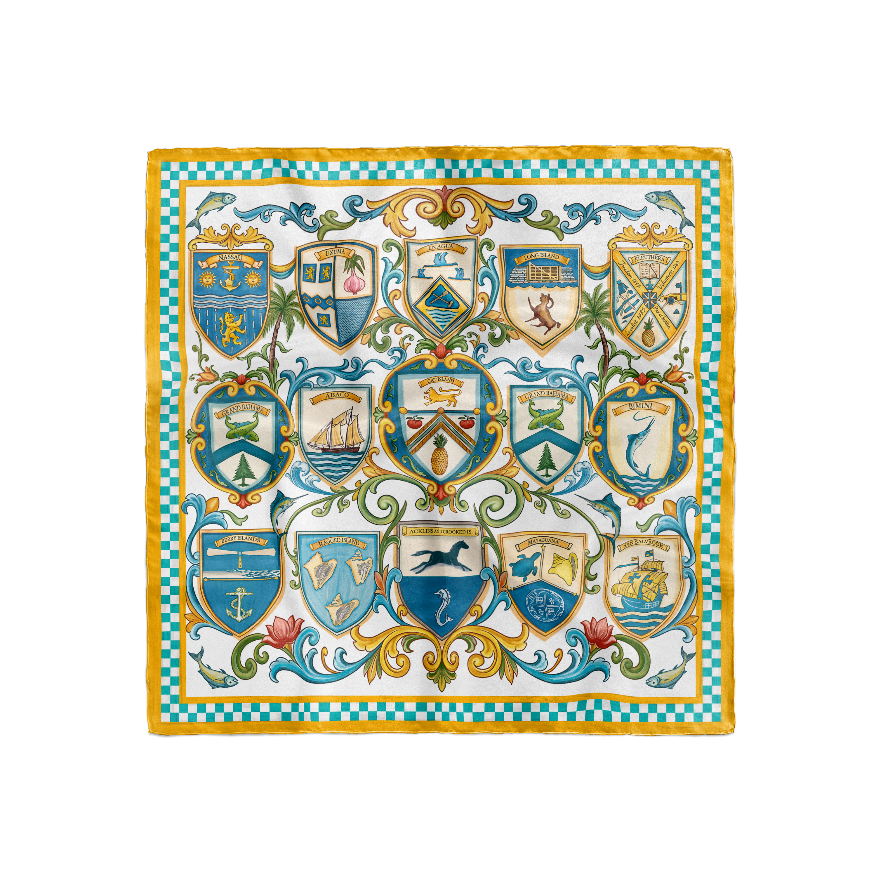 2026 INDEPENDENCE SCARF-WHITE