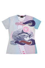THE WOMEN'S V-NECK BANDZ TEE