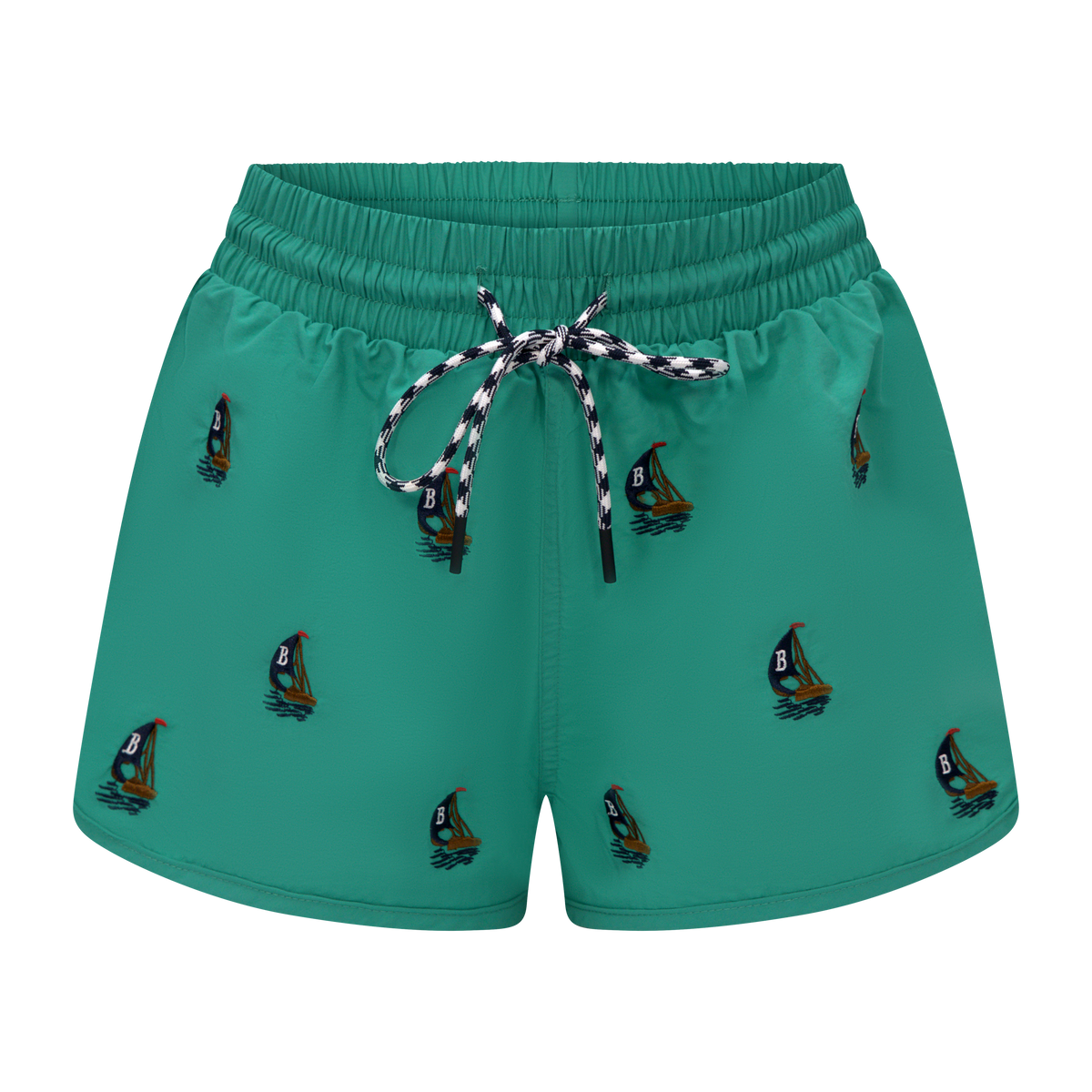 THE WOMEN'S CLASSIC SWIM SHORTS-FOREST