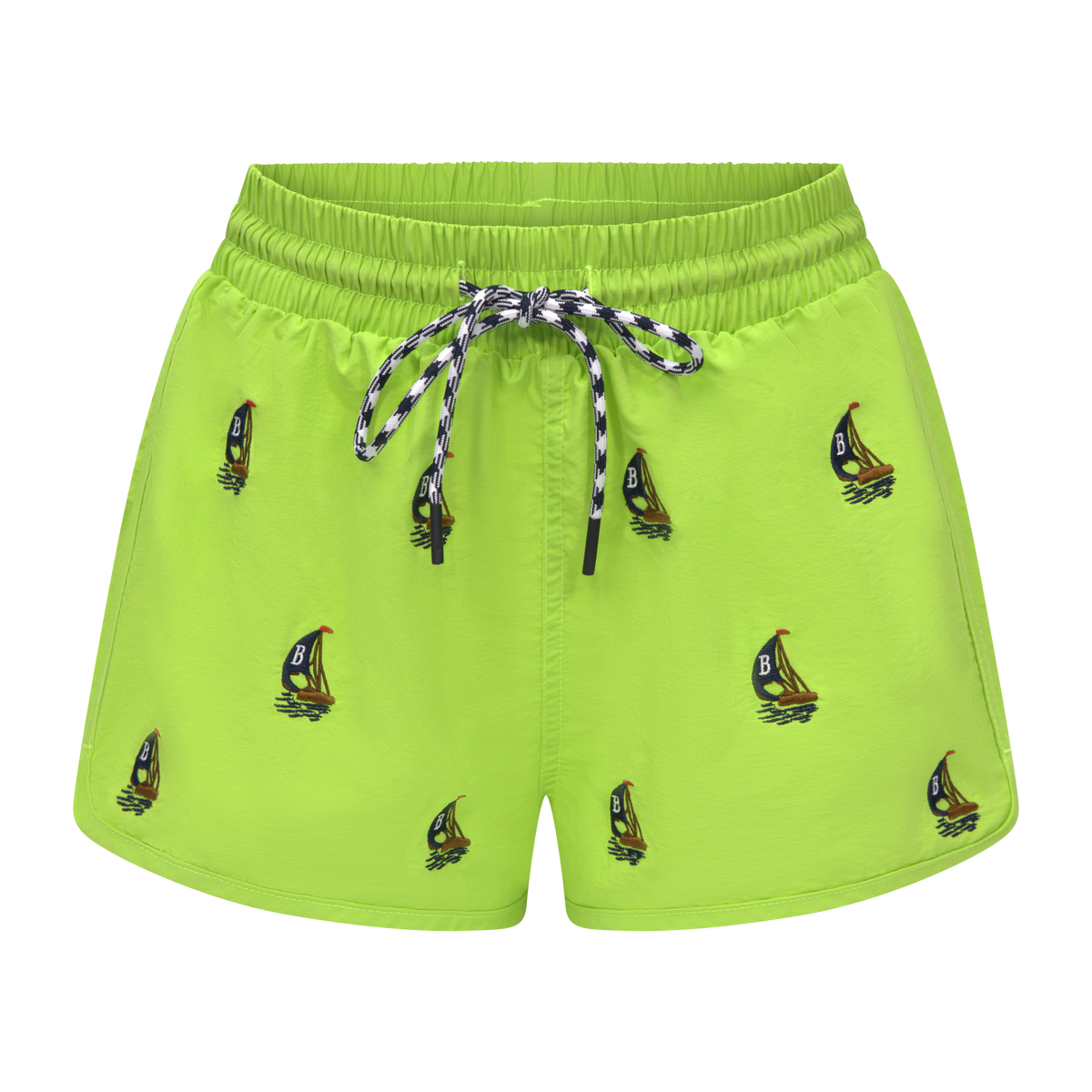 THE WOMEN'S CLASSIC SWIM SHORTS-LIME