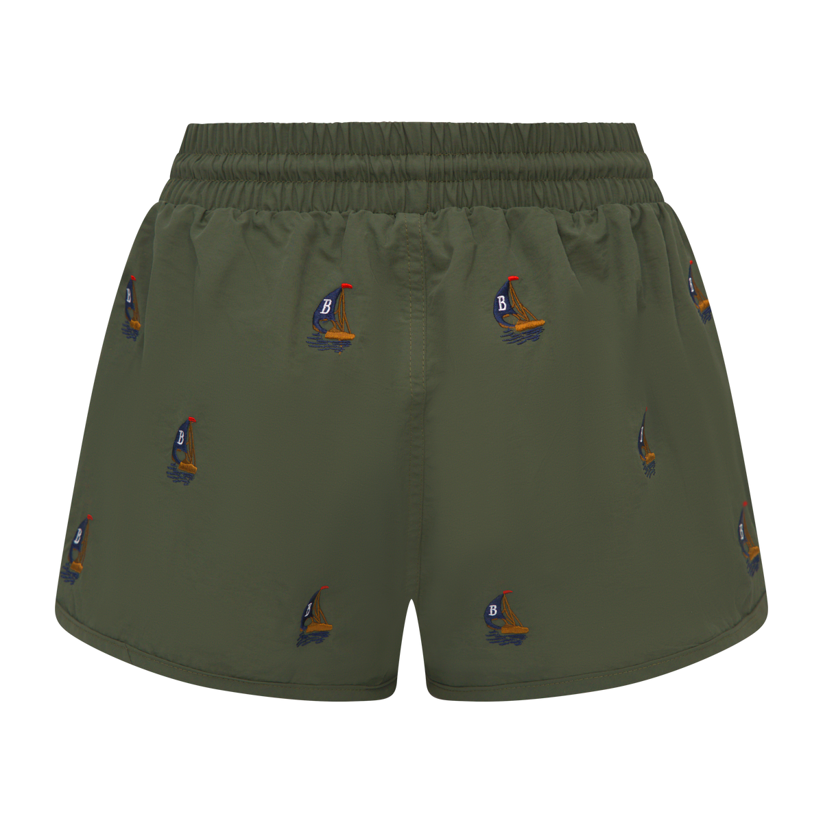 THE WOMEN'S CLASSIC SWIM SHORTS-ARMY