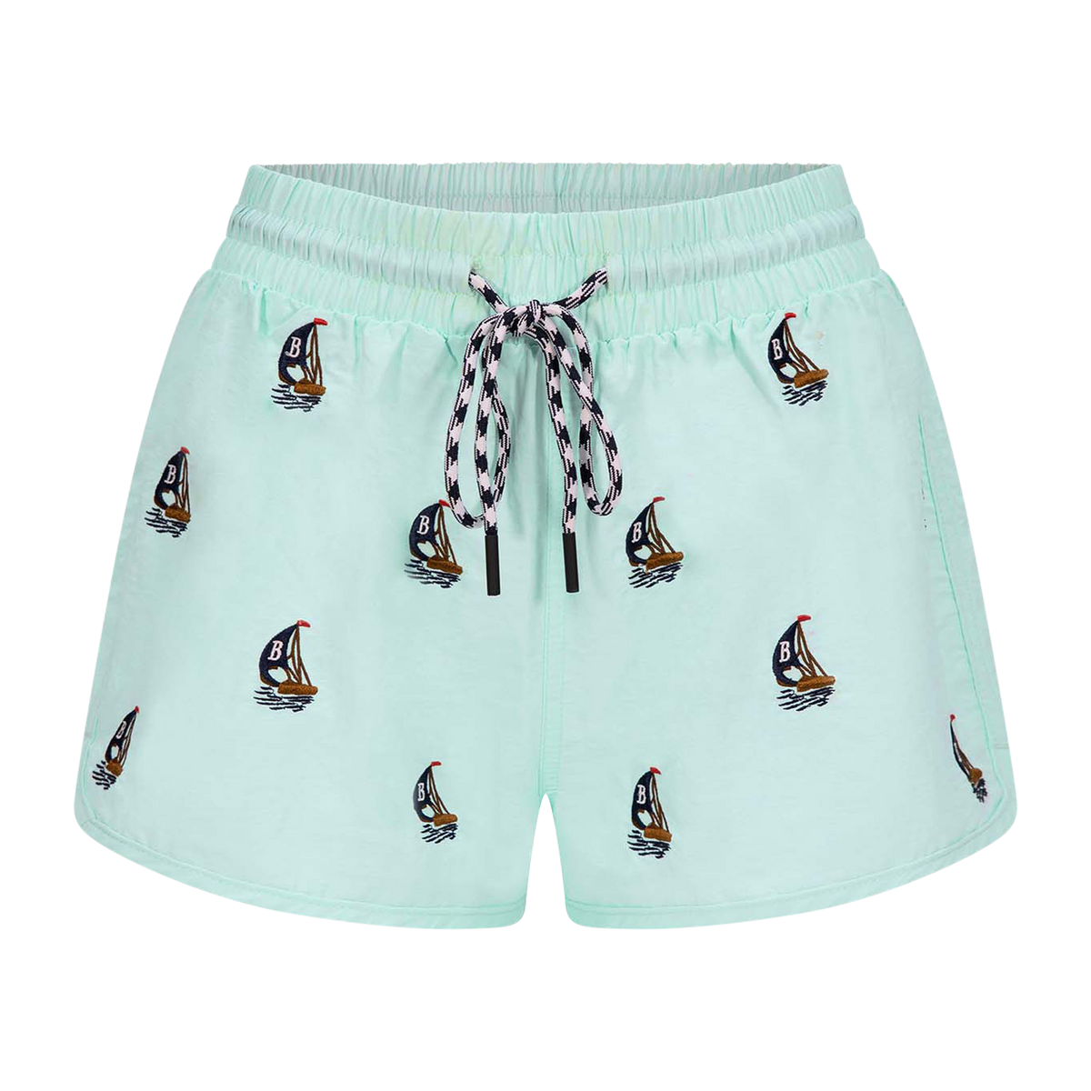 THE WOMEN'S CLASSIC SWIM SHORTS- POWDER BLUE