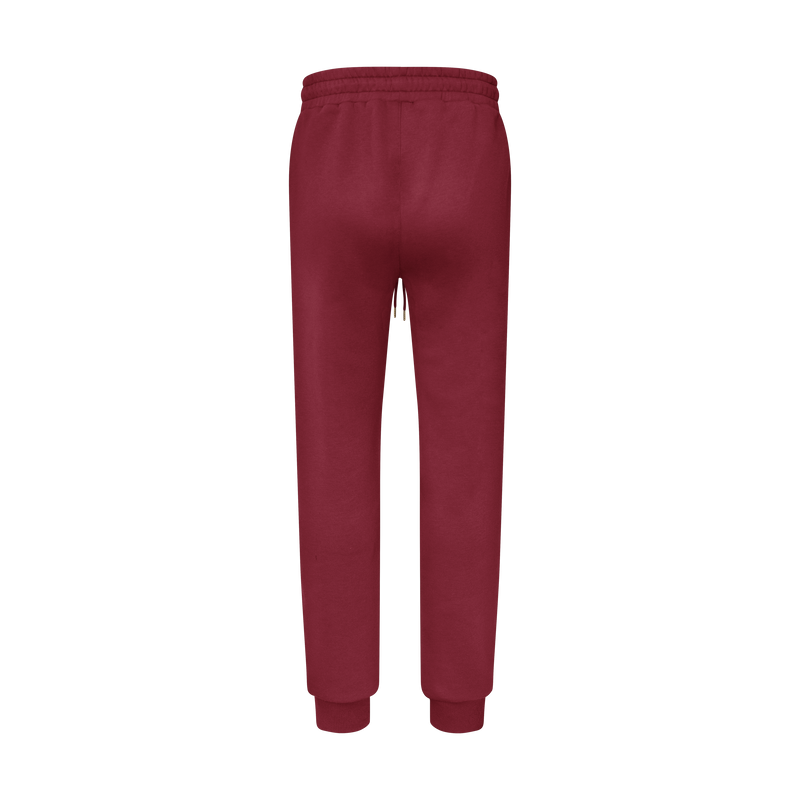 THE BAHAMIANO JOGGERS-BURGUNDY