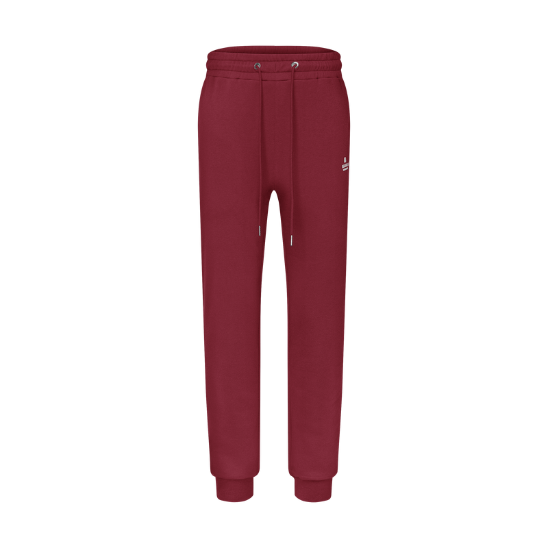 THE BAHAMIANO JOGGERS-BURGUNDY
