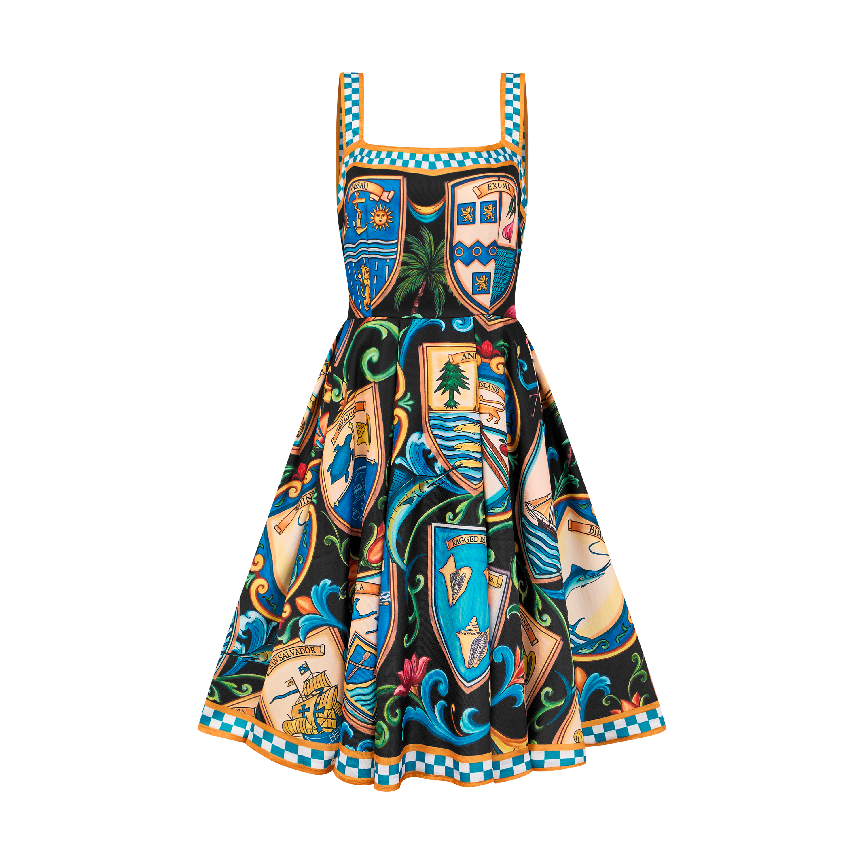 2026 INDEPENDENCE SWEETHEART DRESS-BLACK