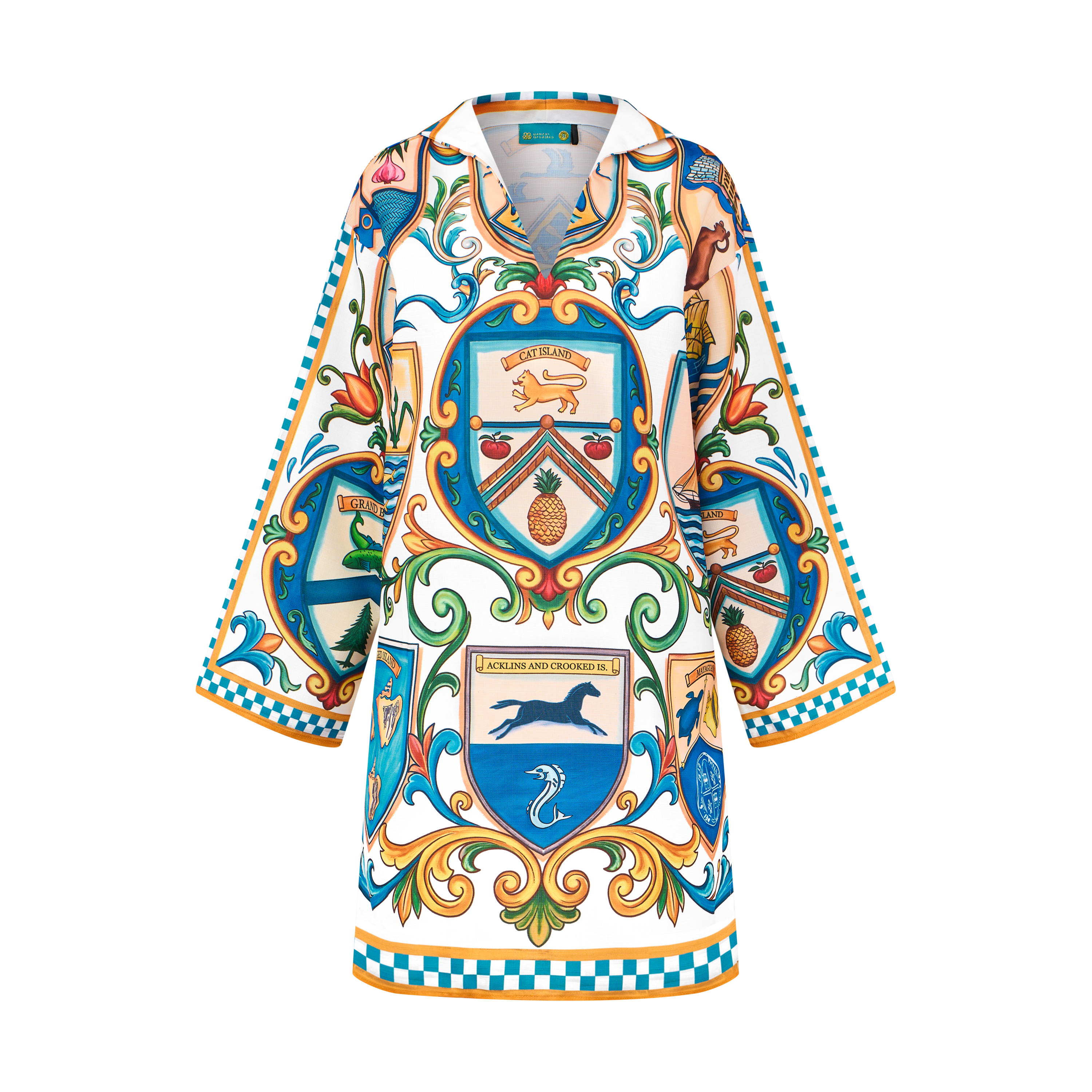 2026 INDEPENDENCE TUNIC DRESS-WHITE